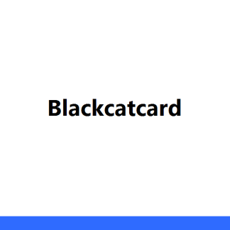 Verified Blackcatcard Account